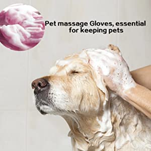 Silicone Pet Grooming and Cleaning Gloves – Heat Resistant and Reusable (1 Pair, Multicolour)
