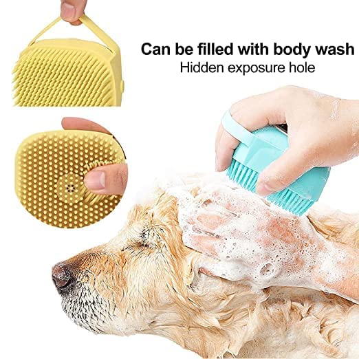 Ultimate 4-Piece Pet Grooming Kit: Deshedding Comb, Flea Tool, Shampoo Brush, Nail Clippers
