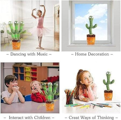 LED Musical Dancing and Mimicry Cactus Toy – Fun, Interactive and Adorable
