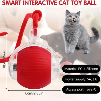 Cat Dancing Ball | Smart Automatic Rolling Pet Ball for Dogs and Cats