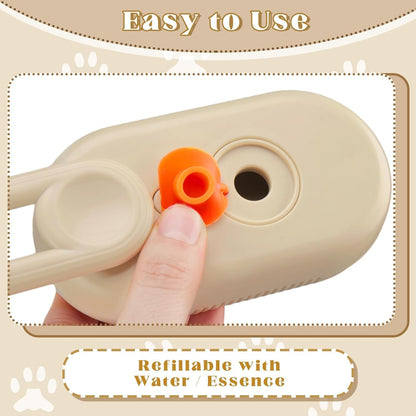 Steam Brush for Dogs and Cats – 3-in-1 Grooming, Cleaning and Shedding Solution