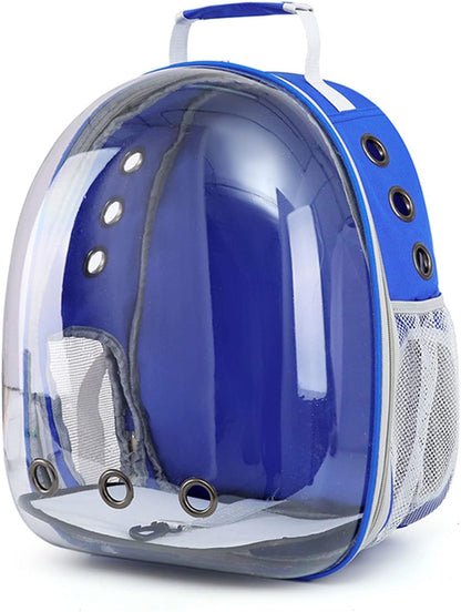 Astronaut Transparent Pet Carrier Backpack – Multicolour | Airline Approved and Breathable Travel Bag for Cats and&nbsp; Small Dogs