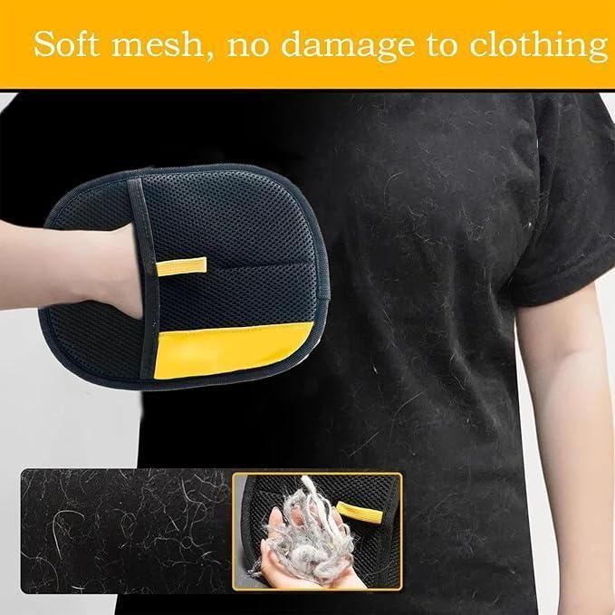 Reusable Pet Hair Removal Gloves – Grooming and Cleaning Tool for Dogs, Cats, Furniture and Clothing (Pack of 1, XL)