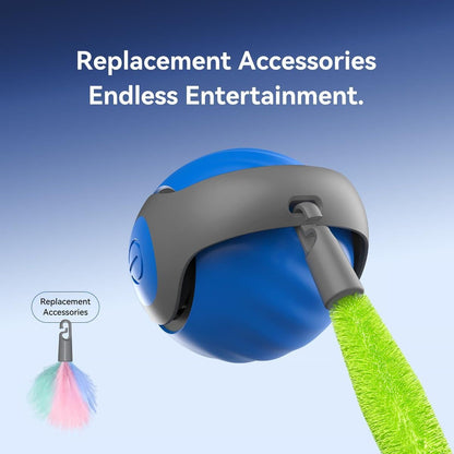 Rolling Ball Toy for Cats and Dogs – The Ultimate Smart Self-Play Companion!