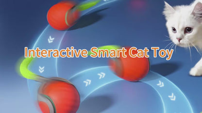Rolling Ball Toy for Cats and Dogs – The Ultimate Smart Self-Play Companion!